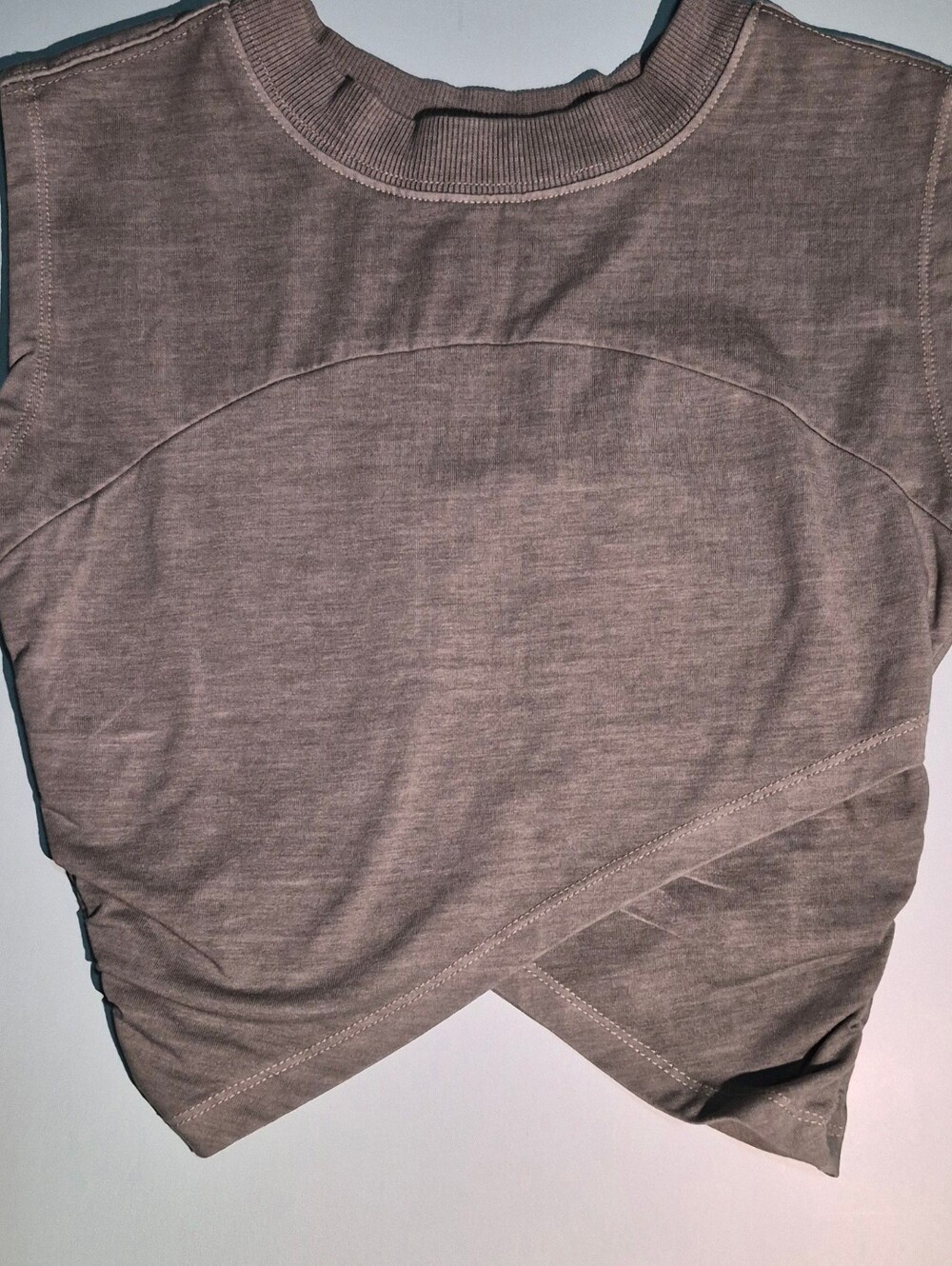 Seeking Sunset Work Out Crop Top Tank Top